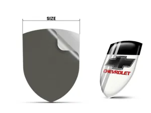 Chevrolet Adesivi Parabrezza Auto Limitati Corsa Regolabili
